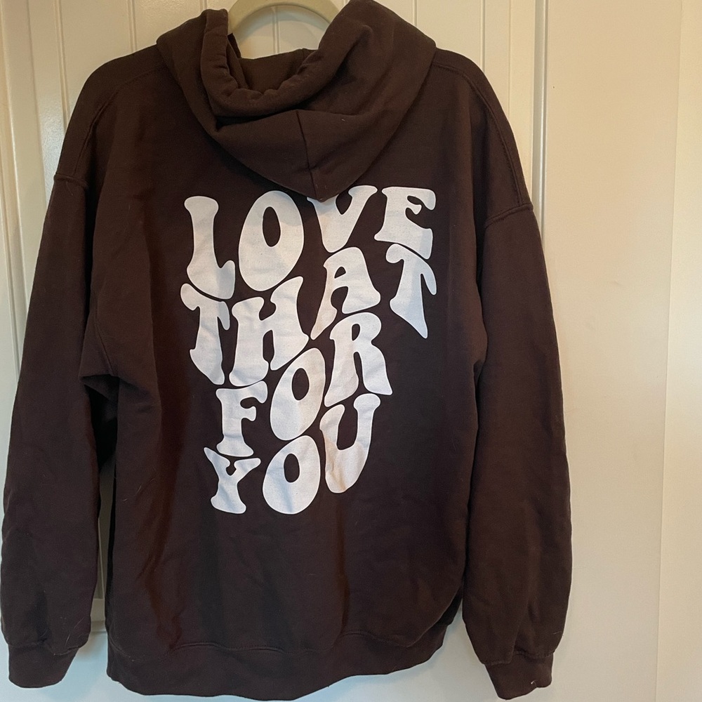 semispoiled “love that for you” hoodie